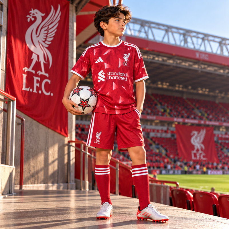 Liverpool 2027 Kids Football Kit – Shirt & Shorts