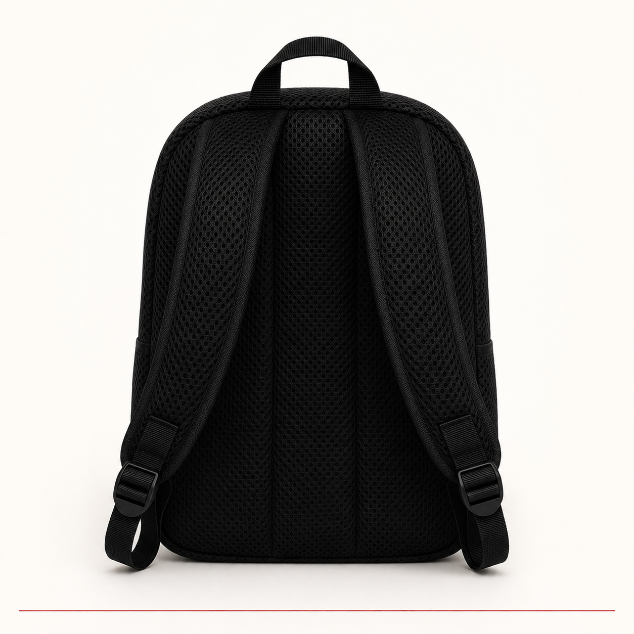 Al Ahly kids mini backpack back view and padded straps