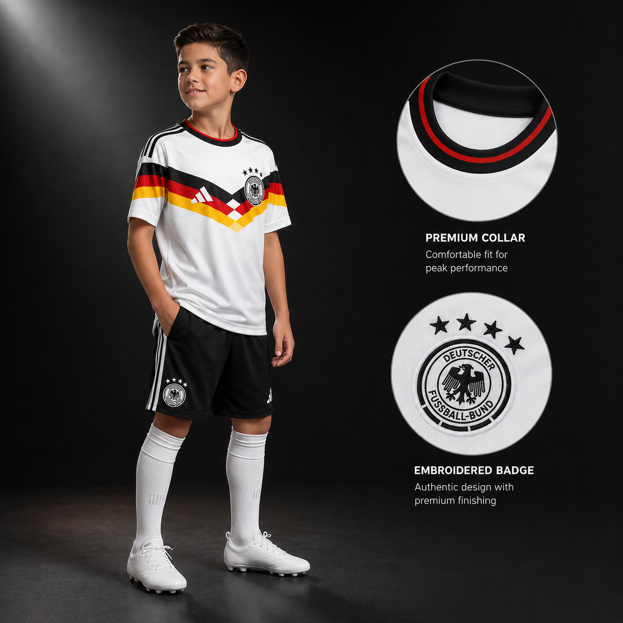 Germany 2026 World Cup Kids Kit – Shirt & Shorts