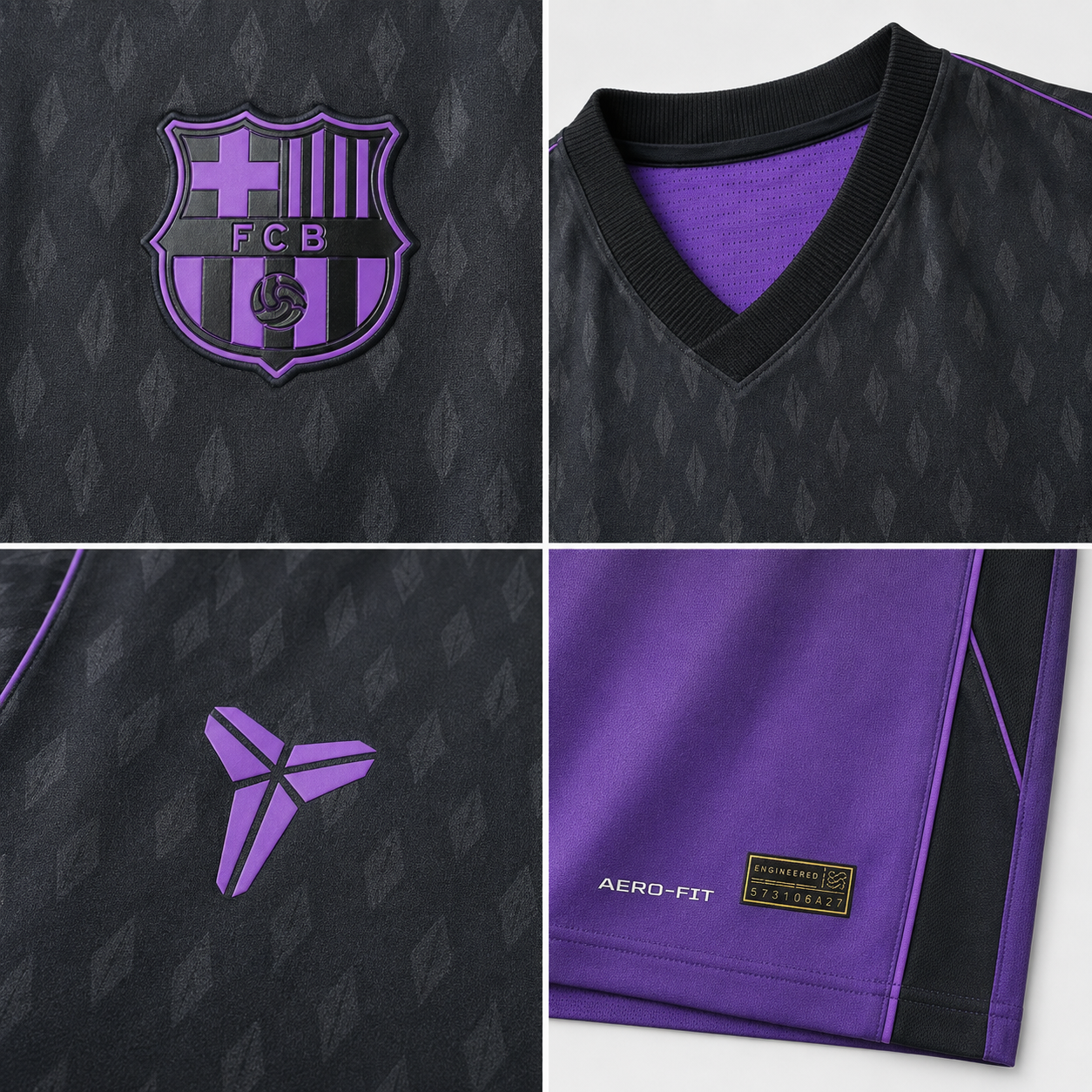 Barcelona 2027 away men's jersey details