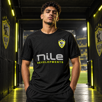 Zamalek SC black football jersey Nile Developments
