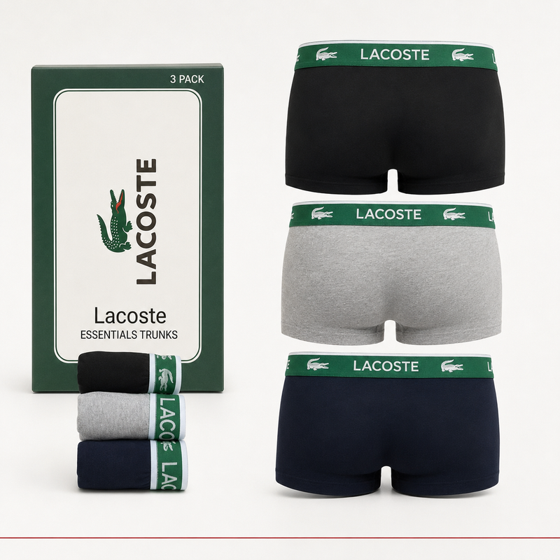 Lacoste Men's Underwear – 3 Pack