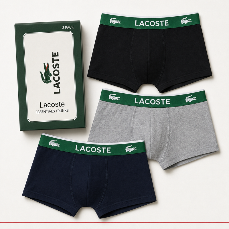 Lacoste Men's Underwear – 3 Pack