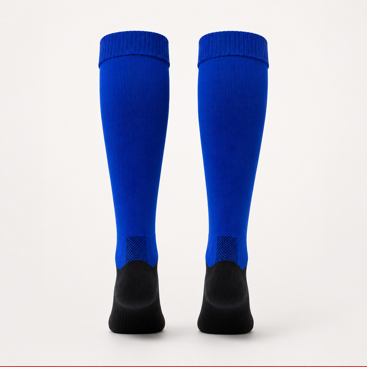 ProShield kids blue football socks back view