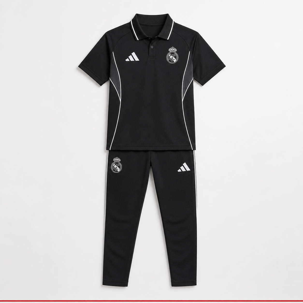 Real Madrid kids training kit front view