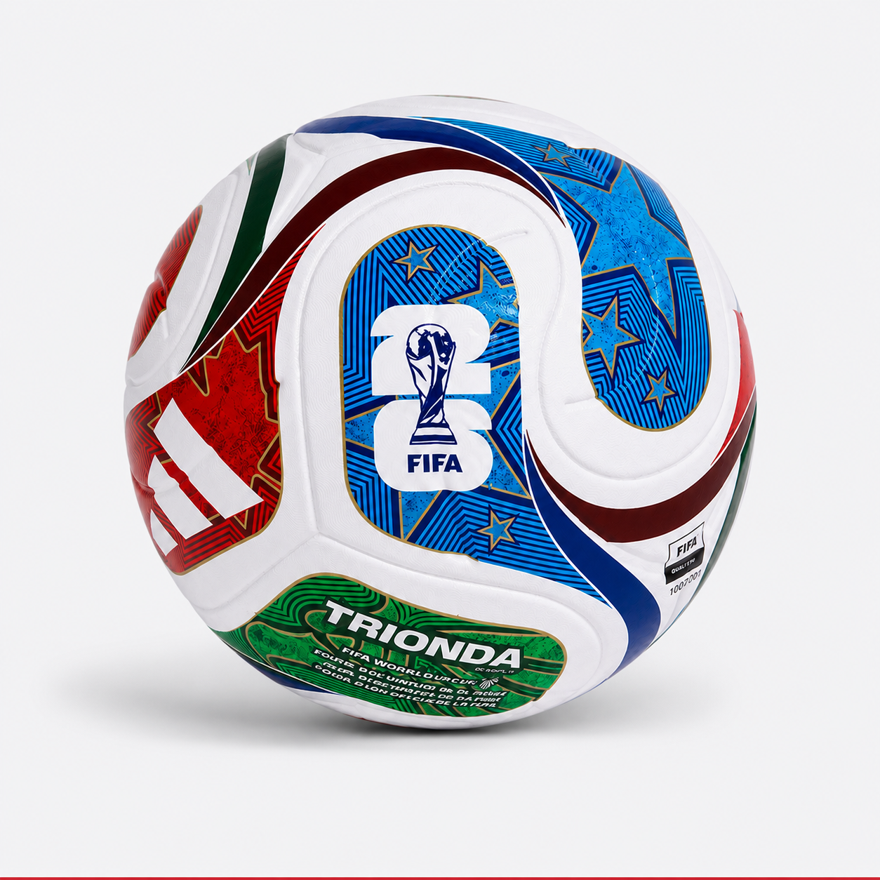2026 FIFA World Cup match ball front view